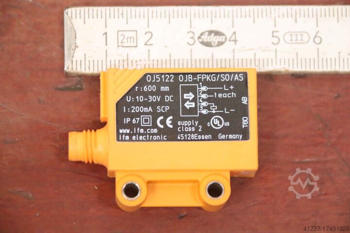Reflexlichttaster ifm OJ5122 OJB-FPKG/SO/AS