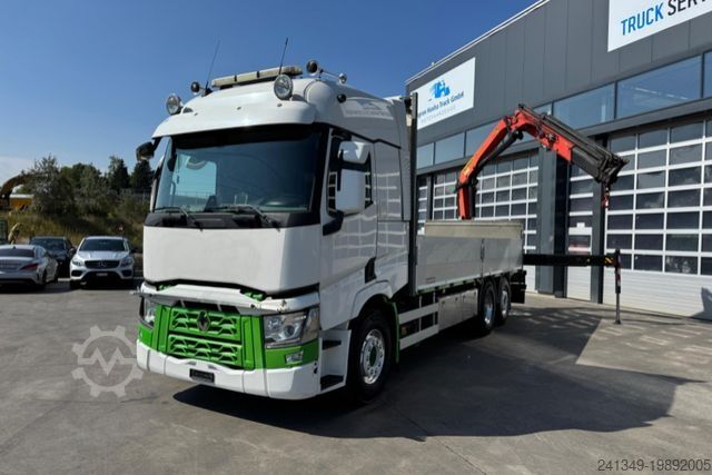 Grue montée sur camion RENAULT C480 6x2 Palfinger 18002-4