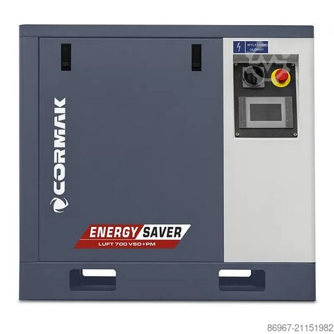 Compressor + Verticale Druktank Set CORMAK LUFT 700 VSD+PM + BUTLA 200L PION