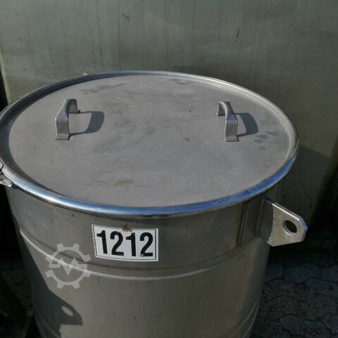 300 liter container gemaakt van V4A  