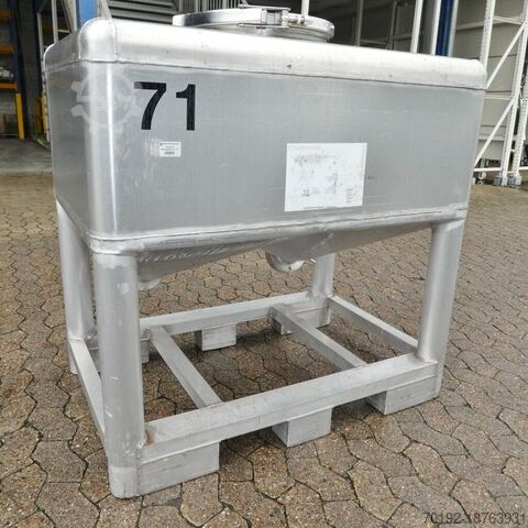 Contenedor de aluminio de 400 litros  