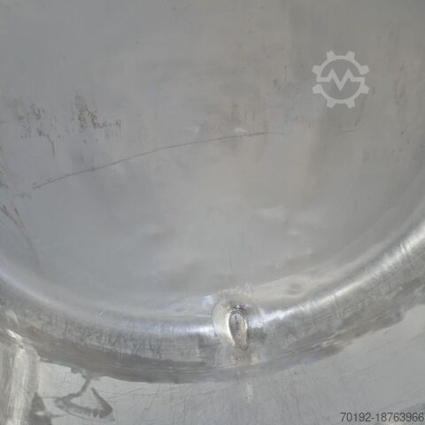 1000 liter tank gemaakt van V2A  