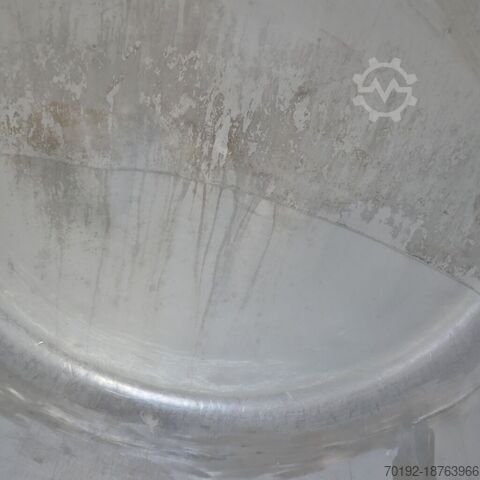 1000 liter tank gemaakt van V2A  