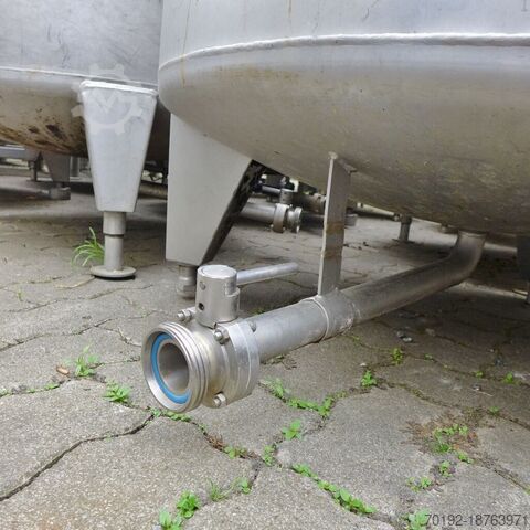 1000 liter tank gemaakt van V2A  