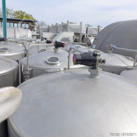 1000 liter tank gemaakt van V2A  