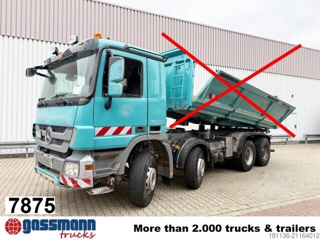 Podwozie ciężarówki Mercedes-Benz Actros 3241 K 8x4/4