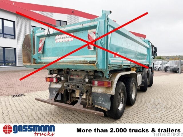 Podwozie ciężarówki Mercedes-Benz Actros 3241 K 8x4/4