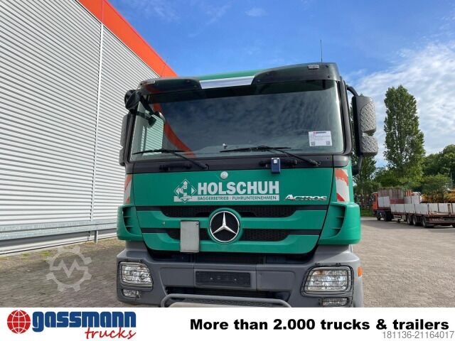 Podwozie ciężarówki Mercedes-Benz Actros MP III 3544/8x4/4, 3 Pedale