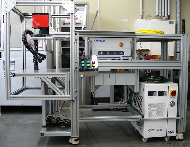 Lasergravur / Materialabtrag / Schneiden Raycus Laser / SK Latronics Laser GmbH RFL-C750