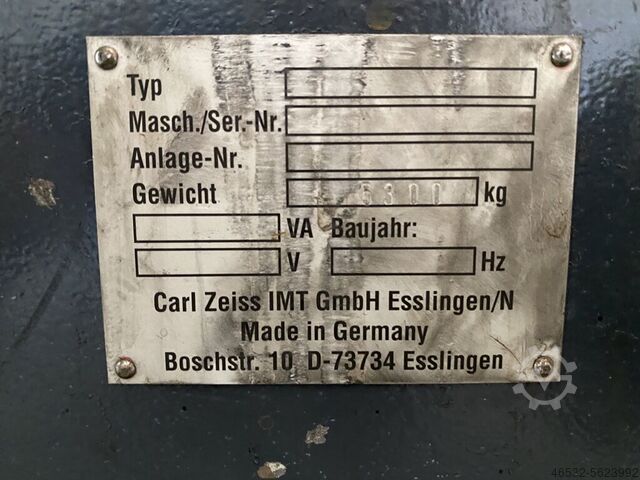 Coördineren meetmachine Zeiss Carfit