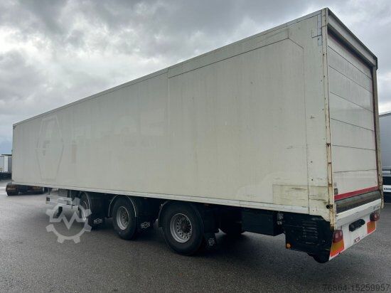 Skříňový návěs PACTON TRD 345, 3-ACHS ROLLBODEN, KOFFERAUFLIEGER, FöRDERBAND, 2XLENKACHSE!