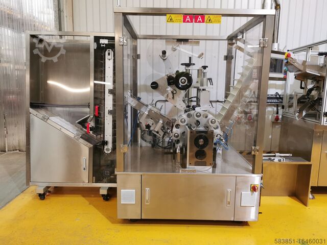 Buisjesvulmachine & buisjesetiketteerder Rigao Machinery Corp. Tube Labeller/Filler and Sealer
