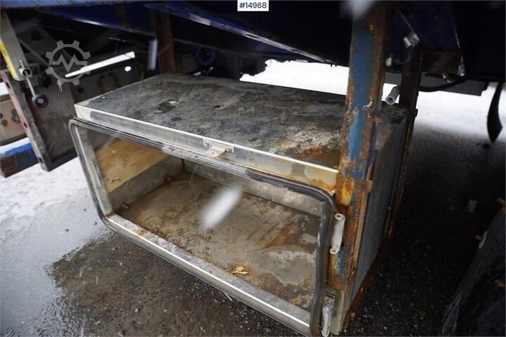 Plattformanhänger Kel-Berg Semi trailer w/ Draw.