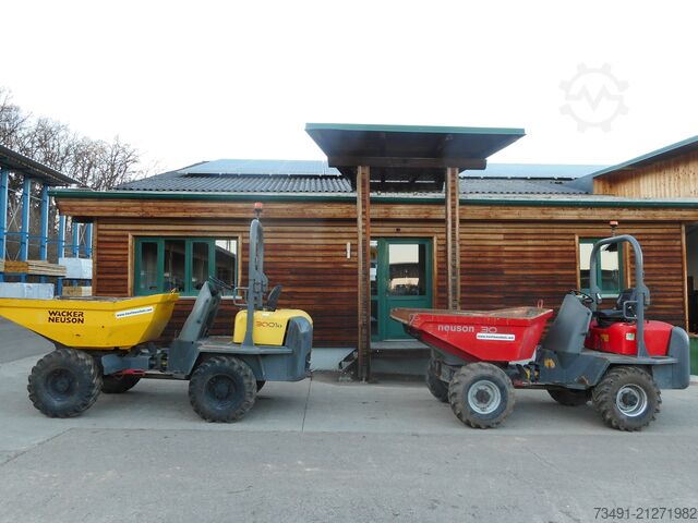 Mini dumper Wacker 3001 Allrad / Drehmulde