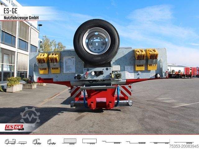 Dieplader oplegger FAYMONVILLE MAX Trailer MAX510 Tiefbett 2x10 t