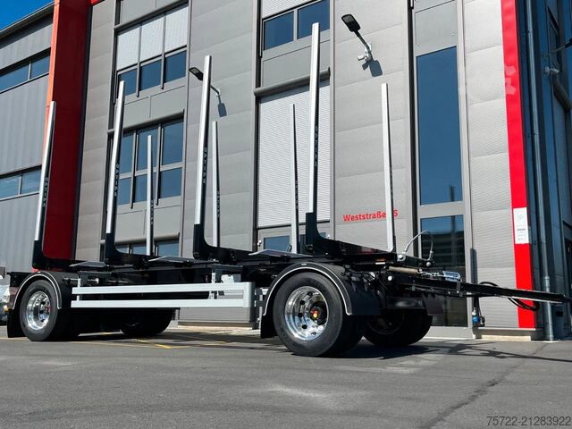 Timber transporter PAVIC HTA 20 66Z 2-Achs Kurzholz Anhänger ALCOA HTA 2...