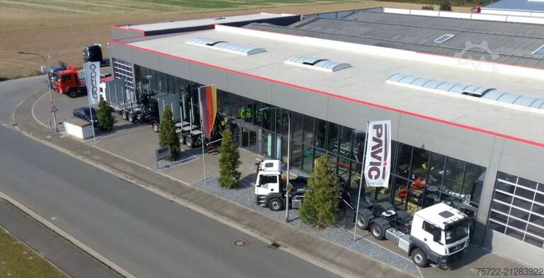Timber transporter PAVIC HTA 20 66Z 2-Achs Kurzholz Anhänger ALCOA HTA 2...