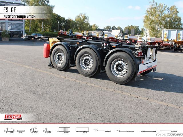 Wissellaadbak oplegger KRONE Box Liner 3-Achs-Containerchassis 20'