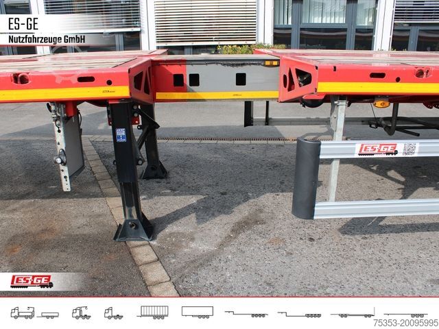 Werkplatform oplegger FAYMONVILLE MAX Trailer MAX200 Telesattel