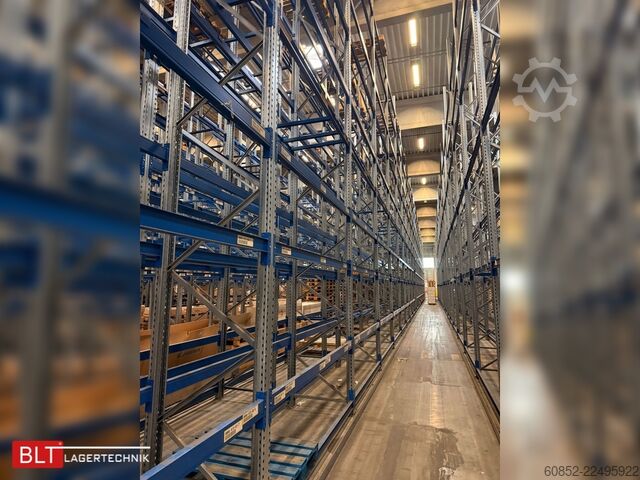 βαρέως τύπου ράφι SSI Schäfer PR600 – 101 lfm | Höhe 9,85m Boden + 4 Ebenen | Fachlast bis 3500 kg