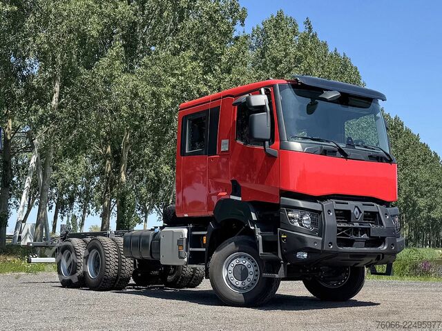 Podwozie z kabiną Renault K P6X6 Medium Chassis Cabin (4 units)