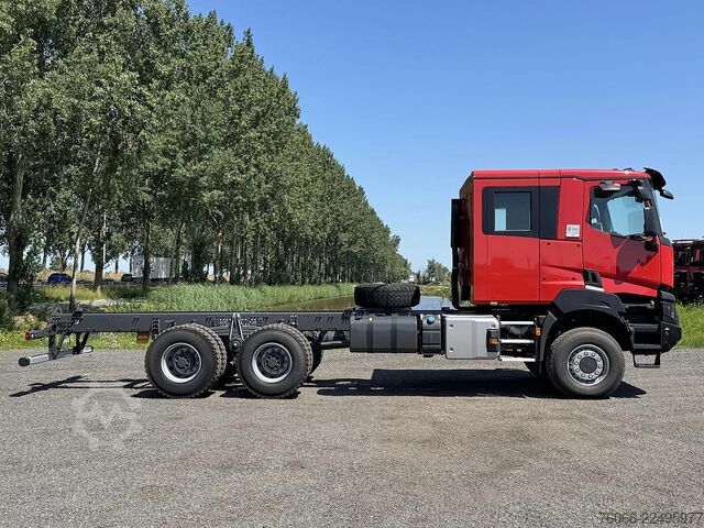 Podwozie z kabiną Renault K P6X6 Medium Chassis Cabin (4 units)
