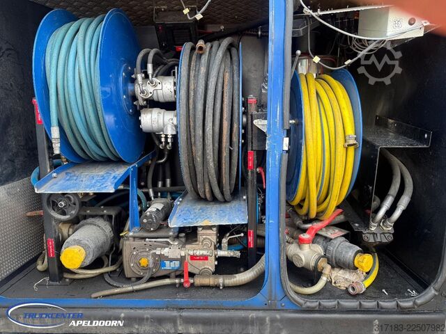 Vacuum truck MAN TGL 12.250 Bar O Clean Opbouw, 2x drukpomp, 768...