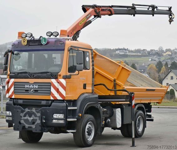 Teherautóra szerelt daru MAN TGA 18.360 * PK 10501 + FUNK *4x4