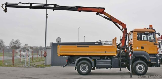 Teherautóra szerelt daru MAN TGA 18.360 * PK 10501 + FUNK *4x4