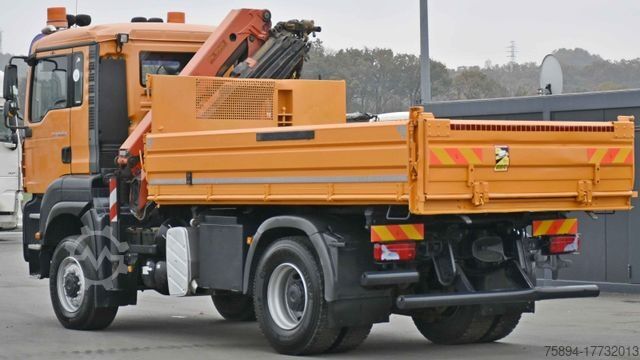 Teherautóra szerelt daru MAN TGA 18.360 * PK 10501 + FUNK *4x4