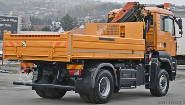 Teherautóra szerelt daru MAN TGA 18.360 * PK 10501 + FUNK *4x4