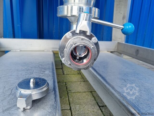 Opslagtank van roestvrij staal