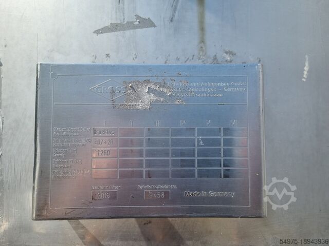 Opslagtank van roestvrij staal