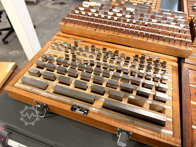 Lote de caixas de medida final Gauge Box 