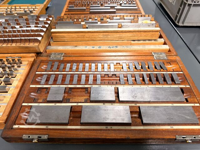 Lote de caixas de medida final Gauge Box 