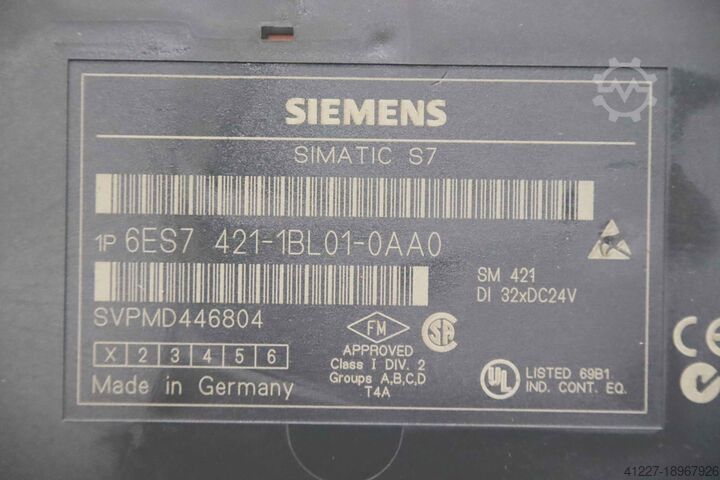 Digital indgang Siemens 6ES7 421-1BL01-0AA0 SIMATIC S7-400