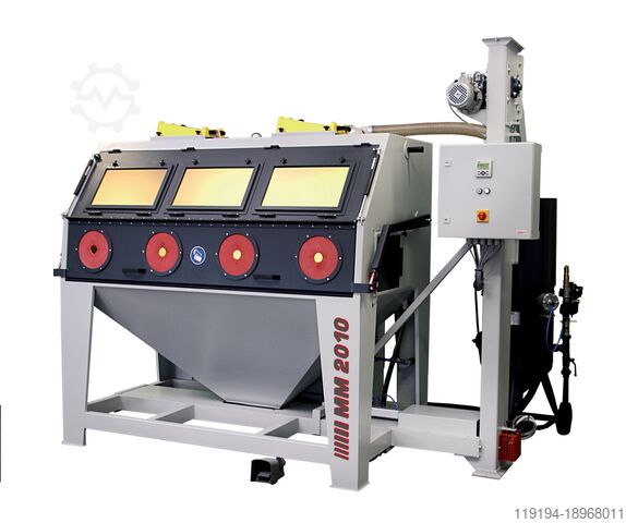 Straalcabines recirculatie- en filtersysteem MM 2010 Druckstrahlkabine Integrierter Patronenfilter