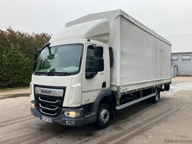 Φορτηγό πλατφόρμα με μουσαμά DAF FA LF 260 12t Spier Pritsche Plane LBW