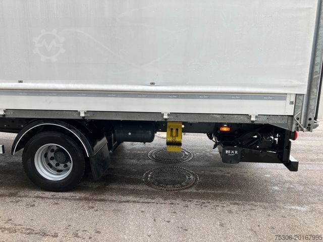 Ladbil med presenning DAF FA LF 260 12t Spier Pritsche Plane LBW