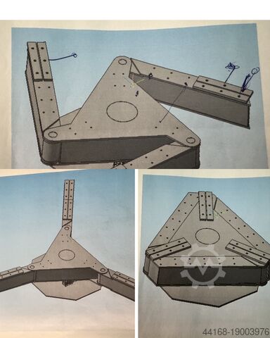 Πικάπ συγκόλλησης, πικάπ, τραπέζι συγκόλλησης ART Drehtisch HOP-6500 Kg