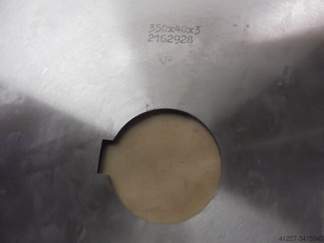 Cirkelvormig mes unbekannt 350x40x3