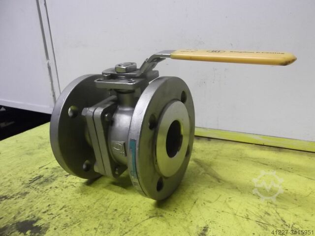 Gate valve with stainless steel flange connection Kingdom Flow Control DN50 PN40