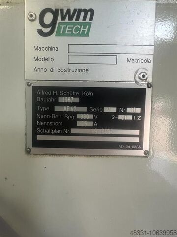 Mehrspindelstangenautomat SCHÜTTE AF42