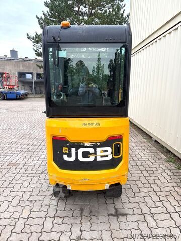 Mini-excavator JCB 15C-1 / 1.455 H /  3 x Löffel / Kabine