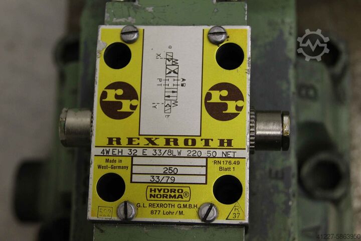 Kontrolblok Rexroth Fischer 4WEH 32 E 33/8LW