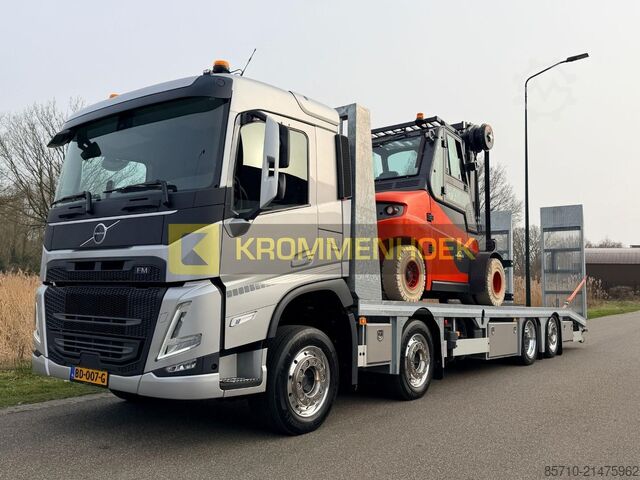 Bestelwagen autodrager Volvo FM 500 8x2 Machinetransporter | Nieuw