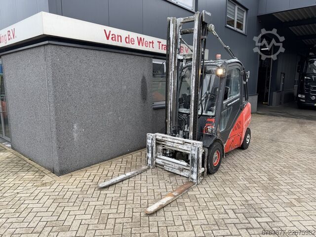 Linde H35D duplo440 / sidoförskjutning / gaffelställare / 2007 / 16.500 timmar DIESEL LINDE H35D duplo440 / sideshift / vorkversteller / 2007 / 16.500 uur DIESEL