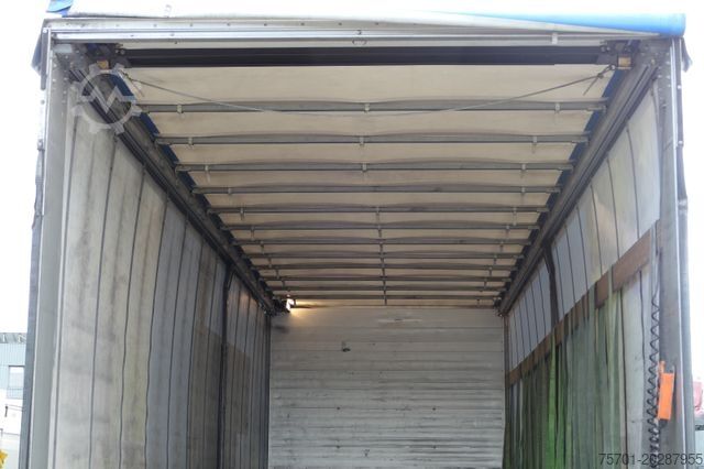 Plattewagen met zeil MAN TGX 26.400 Lift-/Lenkachse Vollluft LBW Euro 5