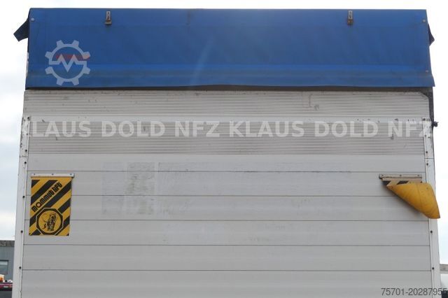 Plattewagen met zeil MAN TGX 26.400 Lift-/Lenkachse Vollluft LBW Euro 5