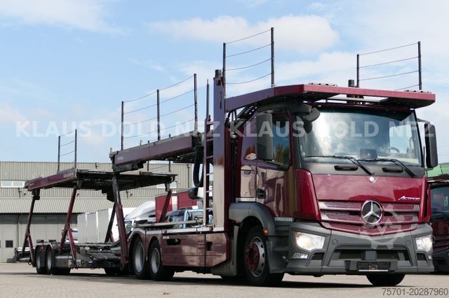 Autodraagtruck MERCEDES-BENZ Actros 2443 Autotransp. Kässbohrer. Supertrans
